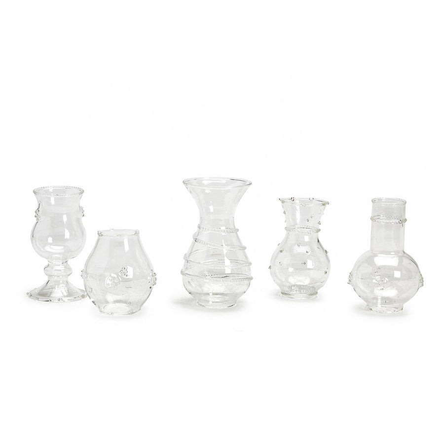 Five Styles Glass Bud Vase