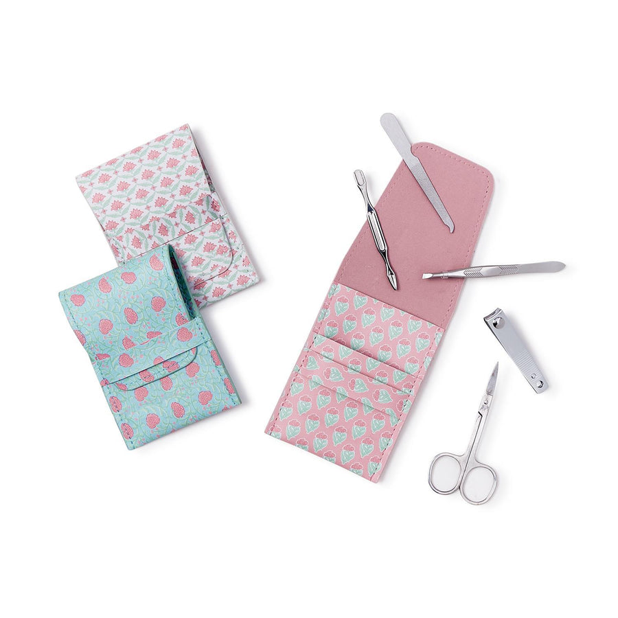 Floral Open Manicure Kit