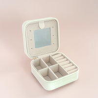Flower Travel Jewelry Box