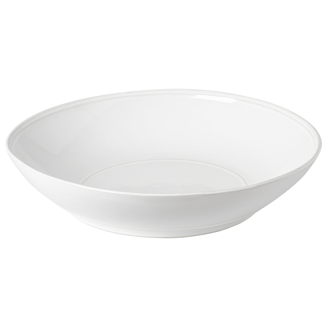 Friso White Pasta Serving Bowl