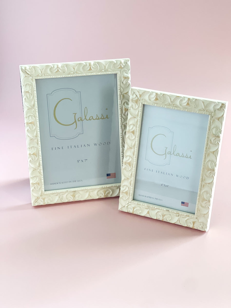 Galassi White Parlor Frame