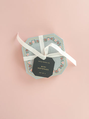 Rifle Paper Co Gemma Mini Notepad Trio