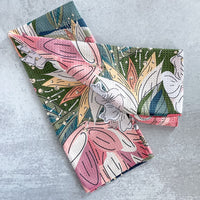 Flower Explosion Tea Towel