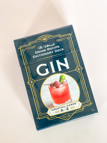 Gin Recipe Cards