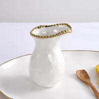 Golden Salerno Creamer Pitcher