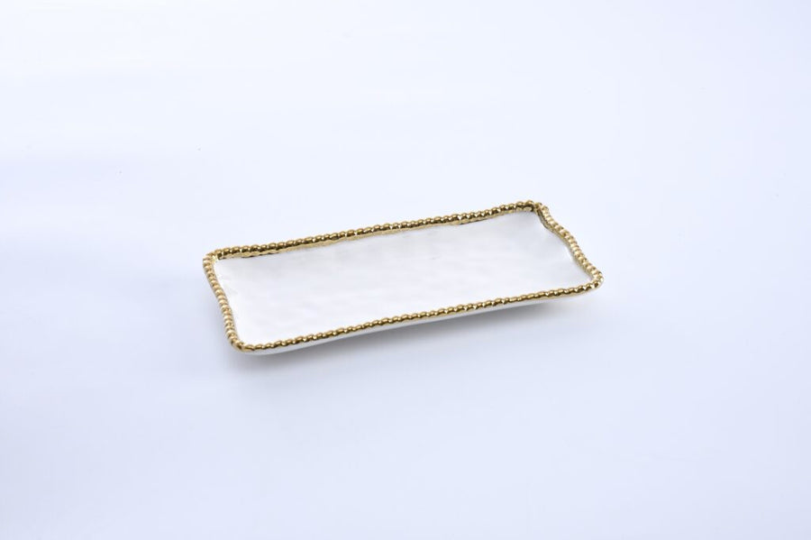 Golden Salerno Small Rectangular Tray PB