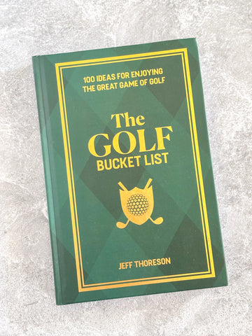Golf Bucket List Book