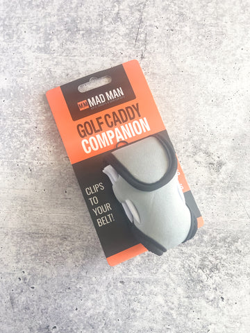 Gray Golf Caddy Pouch