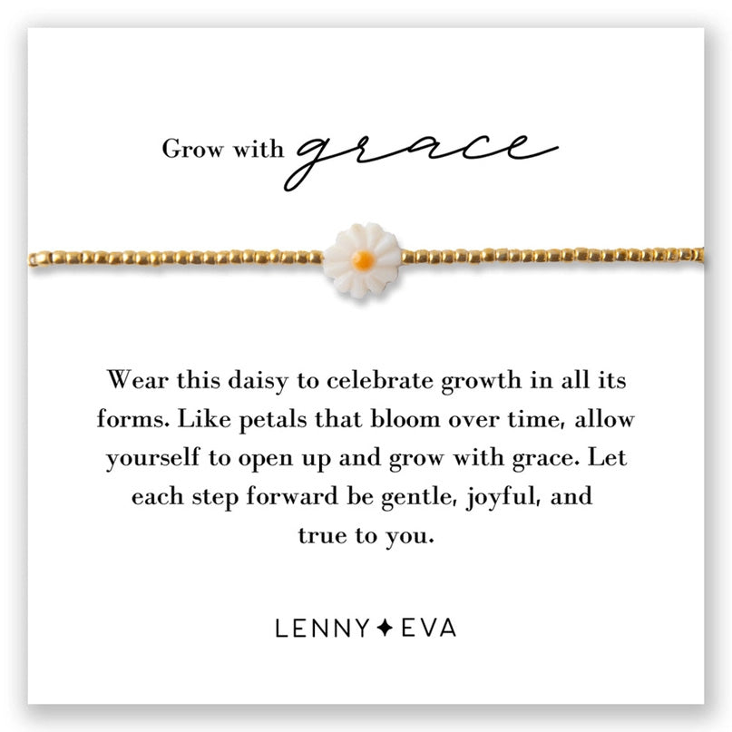 Grow With Grace Daisy Bracelet