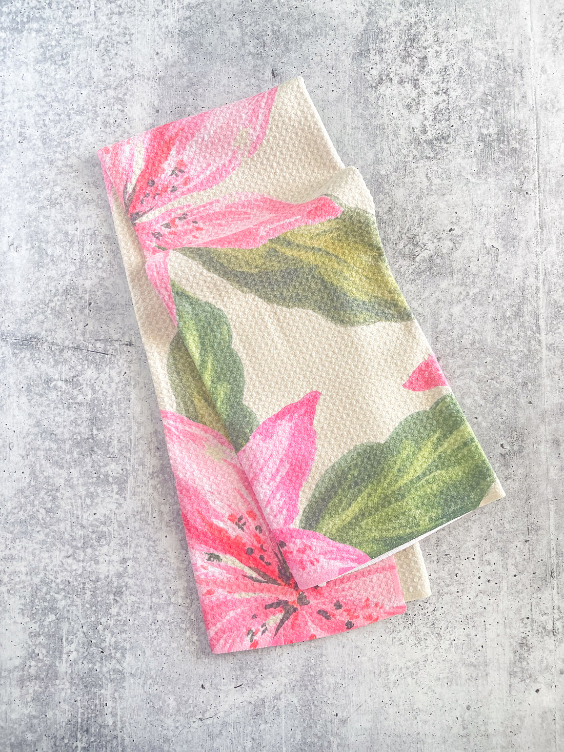 Hibiscus Haze Tea Towel