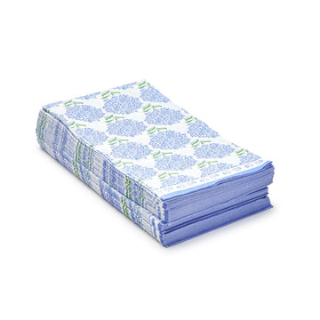 Hydrangea Paper Guest Towels