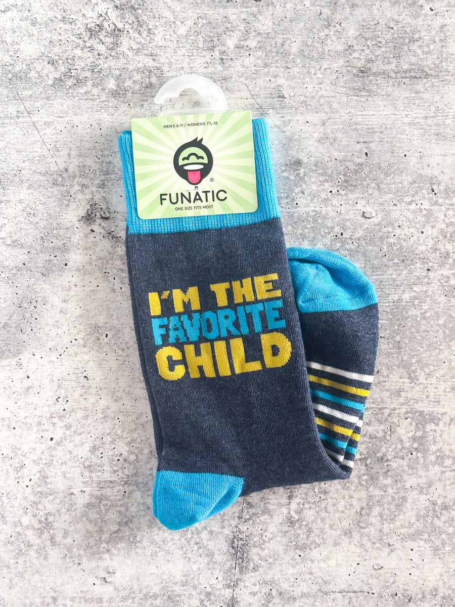 I'm The Favorite Child Socks