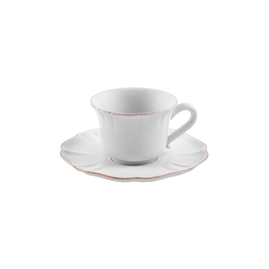 Impressions White Tea Cup And Saucer