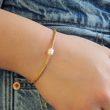 Intentions Pearl Beaded Bracelet