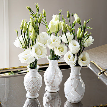Juliska Jardins Du Monde Whitewash Vase Set