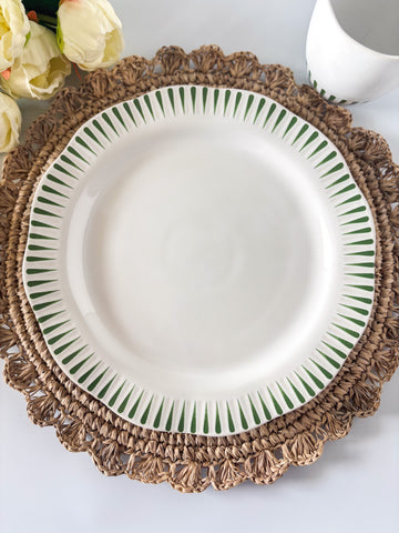 Juliska Sitio Basil Dinner Plate