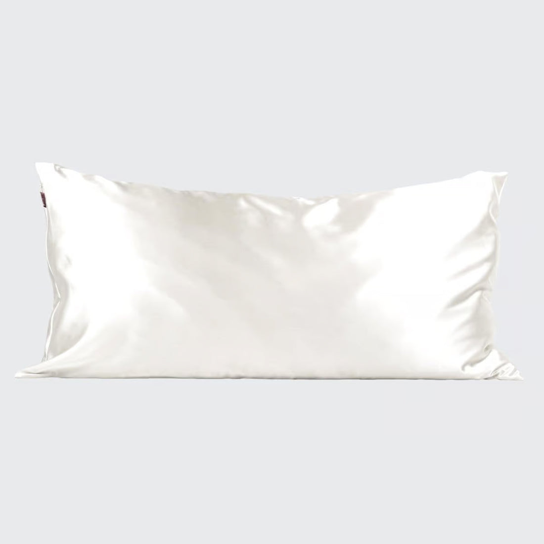 King Ivory Satin Pillowcase