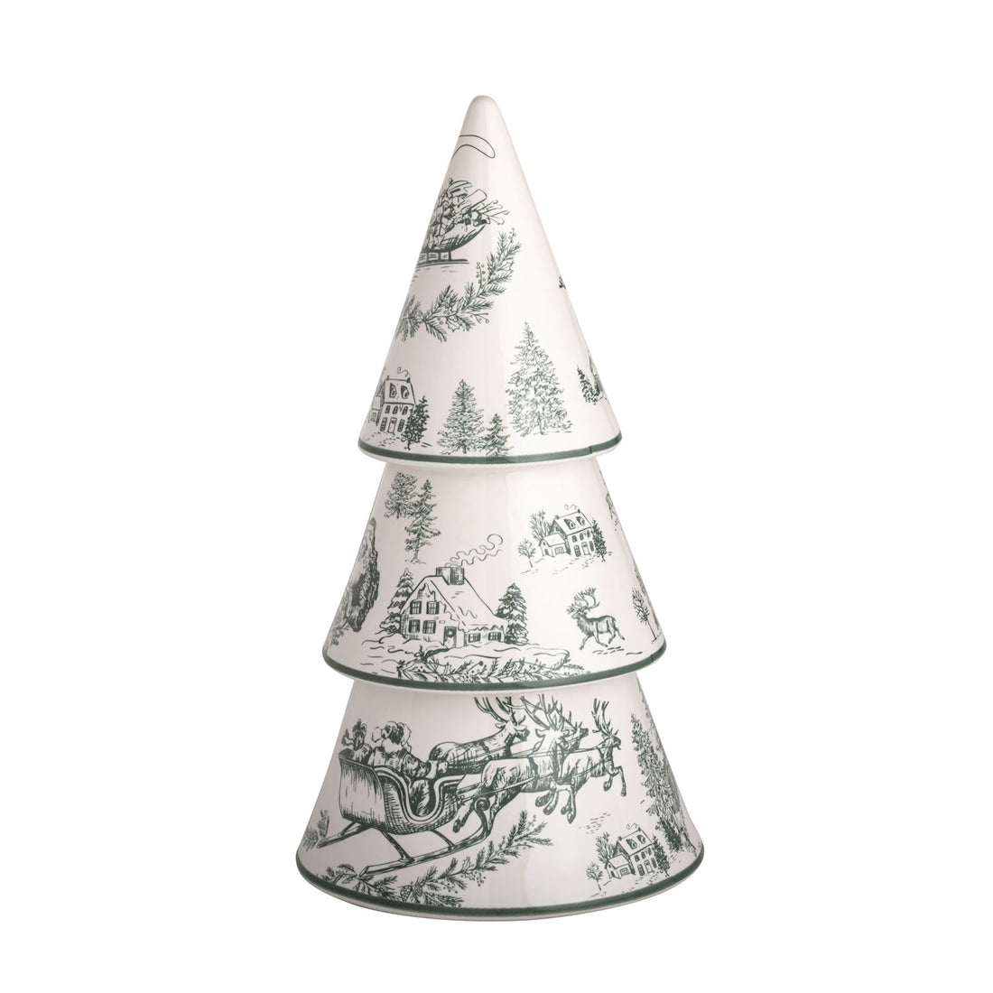 Large Green Toile Tree