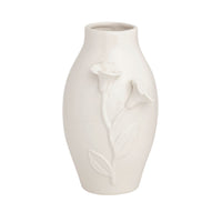 White Flower Vase