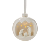 LED Nativity Scene Ornament