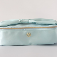 Light Blue Makeup Bag Mini Kiss 