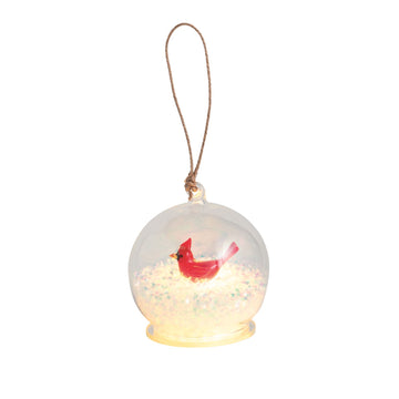 Light Up Cardinal Ornament