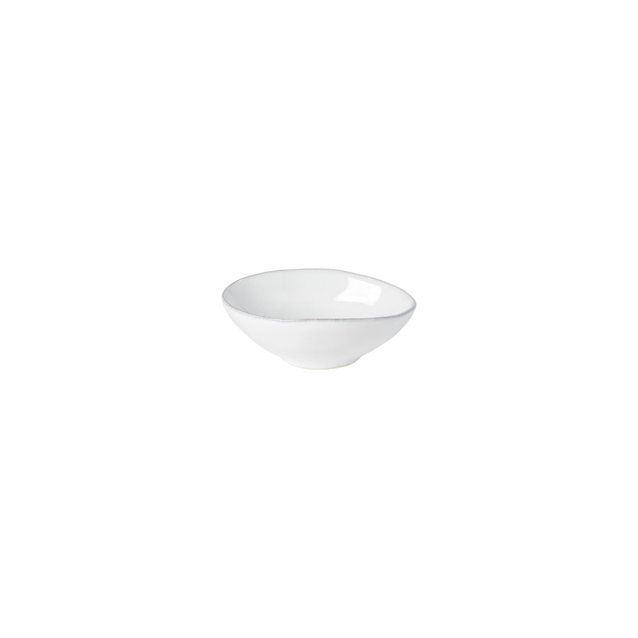 Livia White Oval Bowl