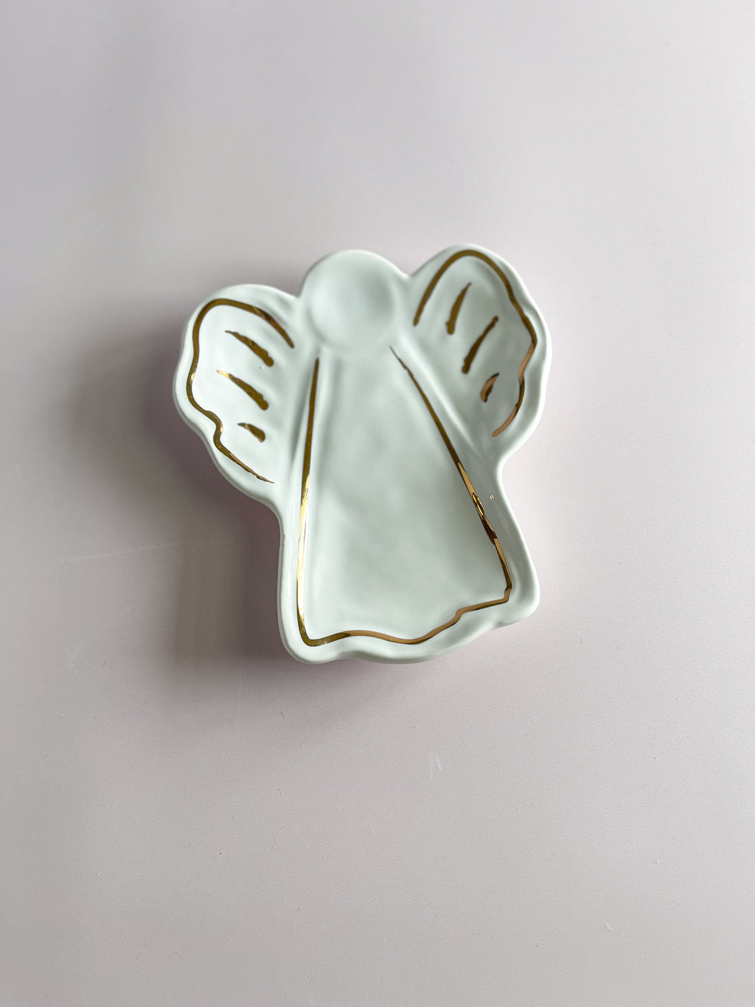 Long Angel Wings Trinket Dish