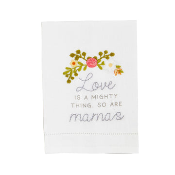 Love Is Mom Tea Towel