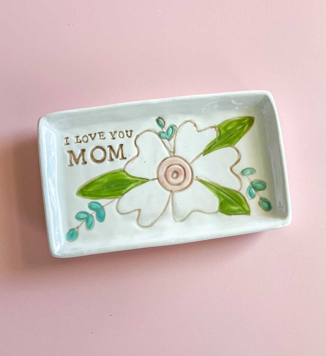 Love You Mom Trinket Tray