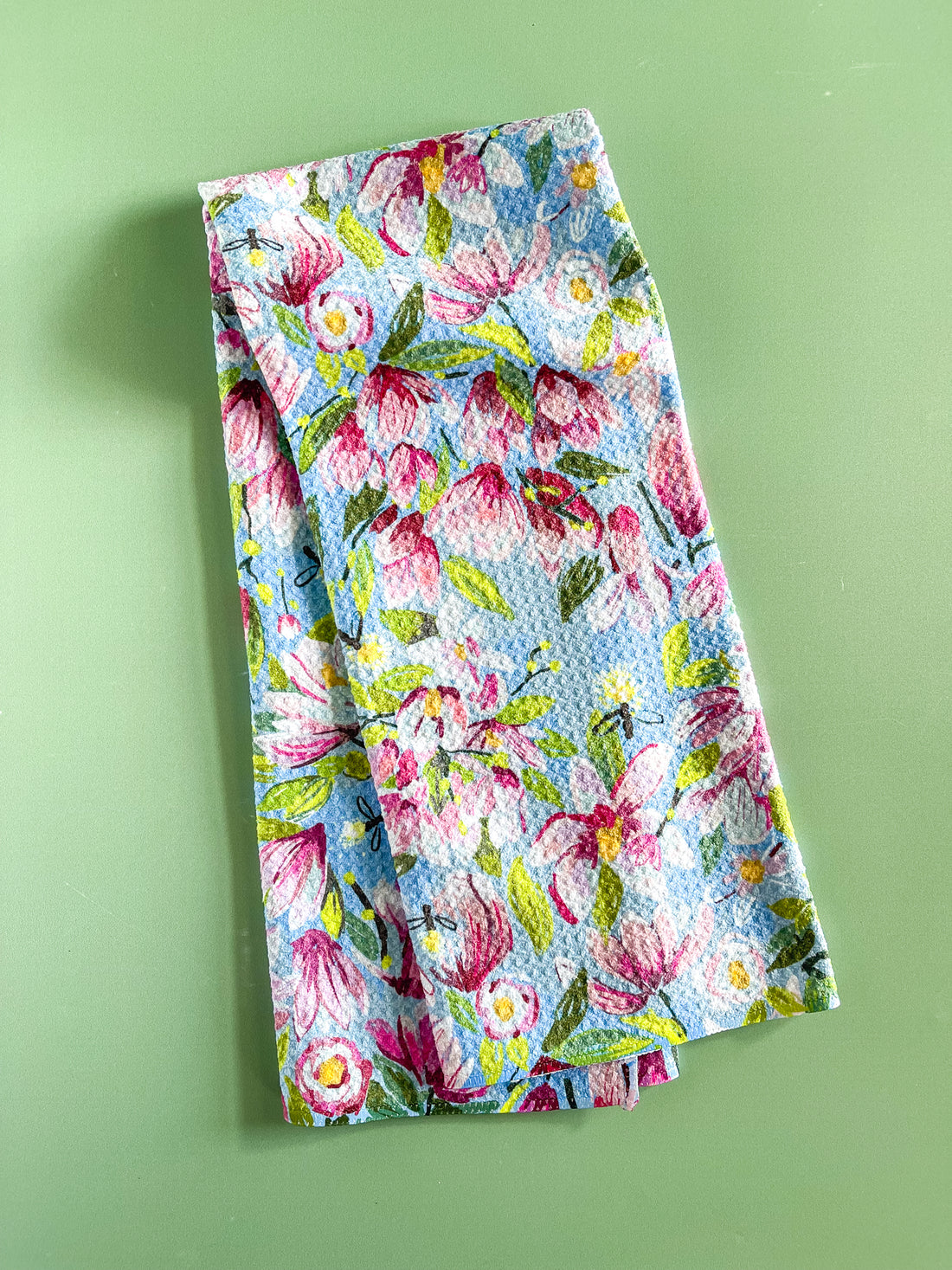 Magnolia Tea Towel