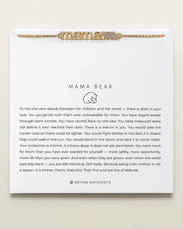 Mama Bear Bolo Bracelet