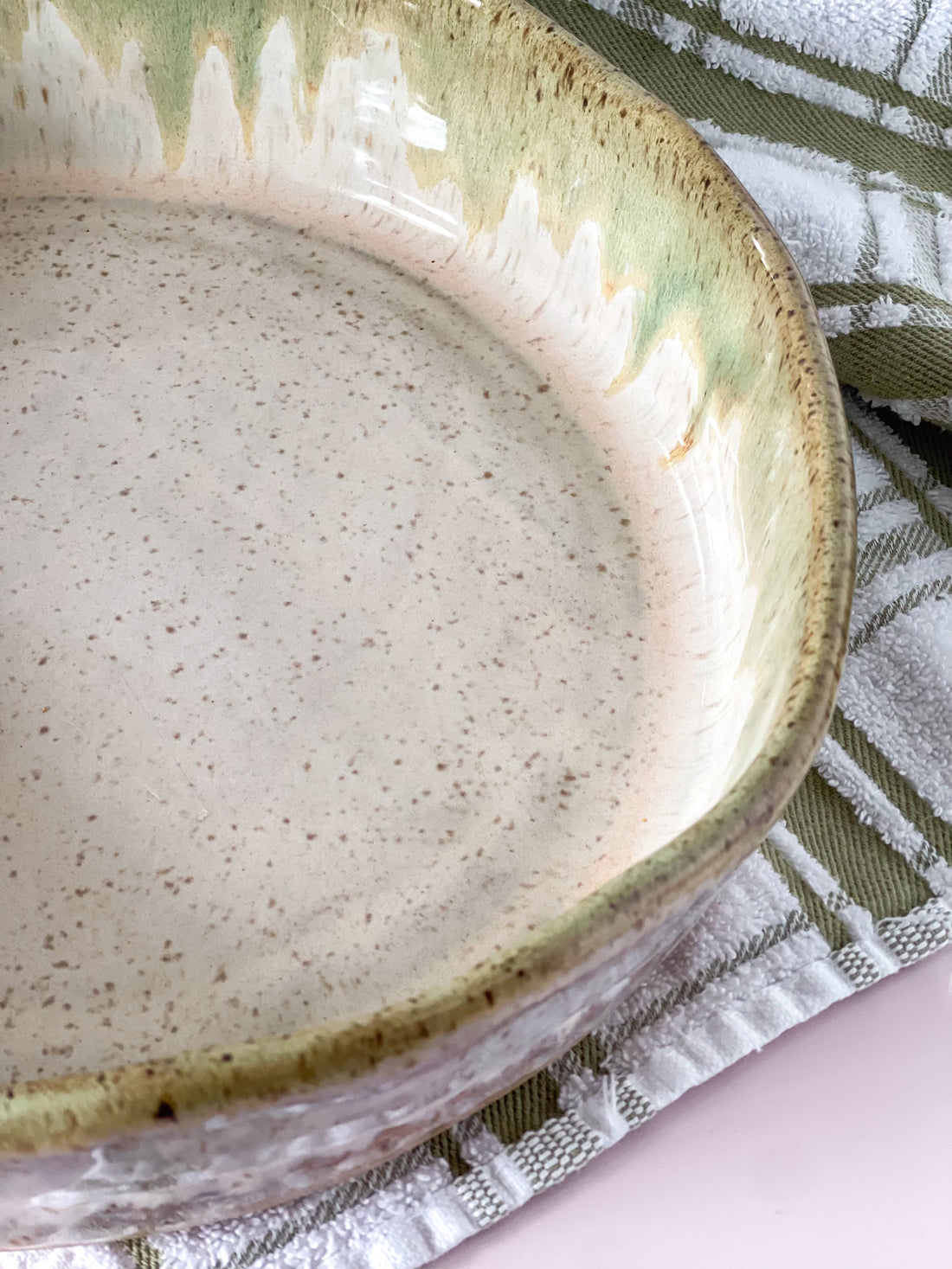 Etta B Pottery Matcha Latte Sunday Dinner Dish