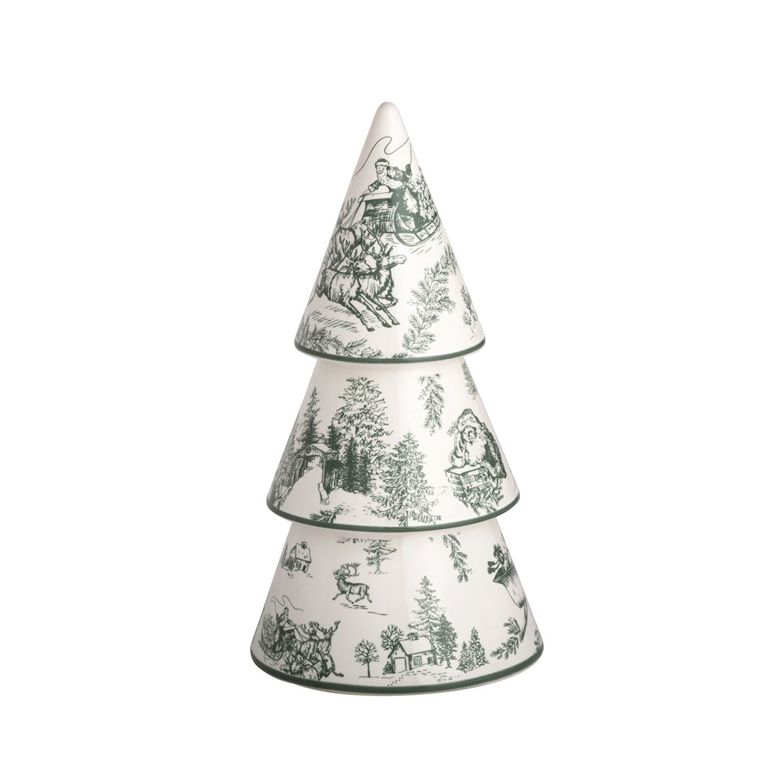Medium Green Toile Tree