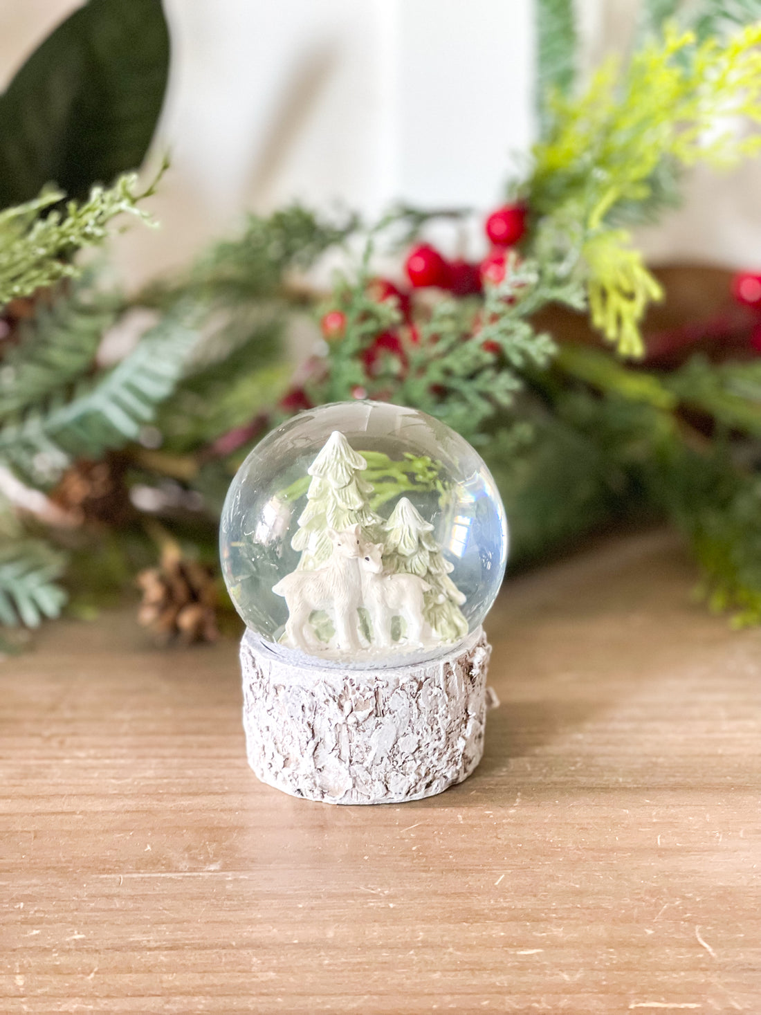 Mini Deer Snow Globe