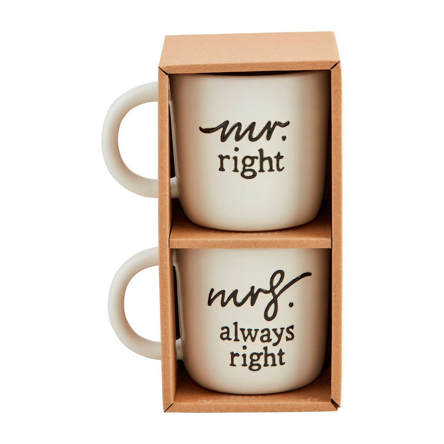 Mr And Mrs Mug Set