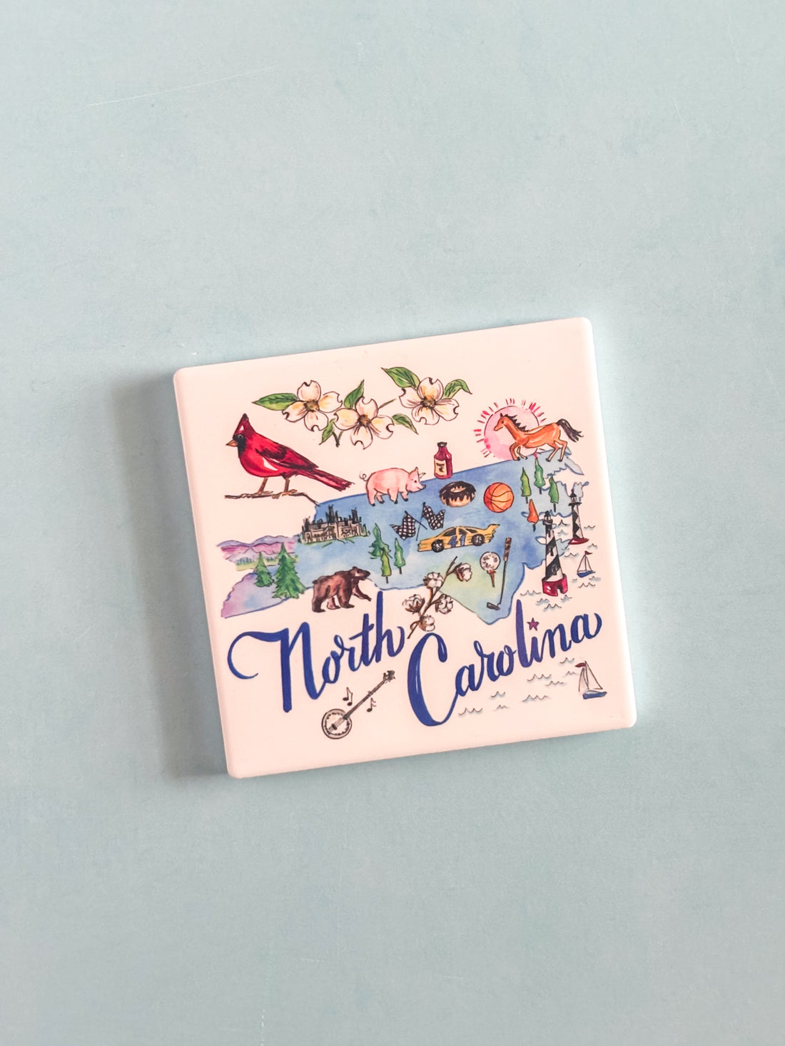 NC Collection Ceramic Coaster