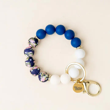 Notes Of Navy Wristlet Ketchain