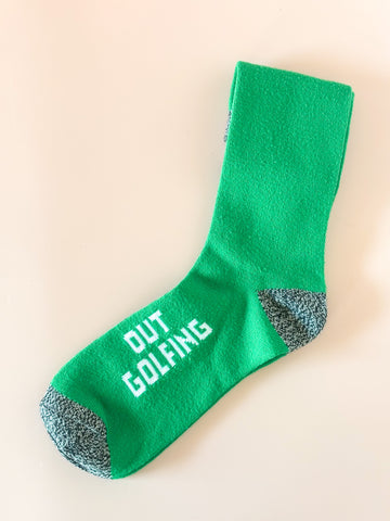 Out Golfing Mens Socks