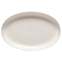 Pacifica Vanilla Large Oval Platter
