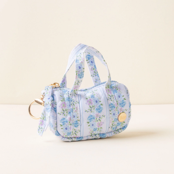 Parade Blue Itty Bitty Duffle Bag Charm