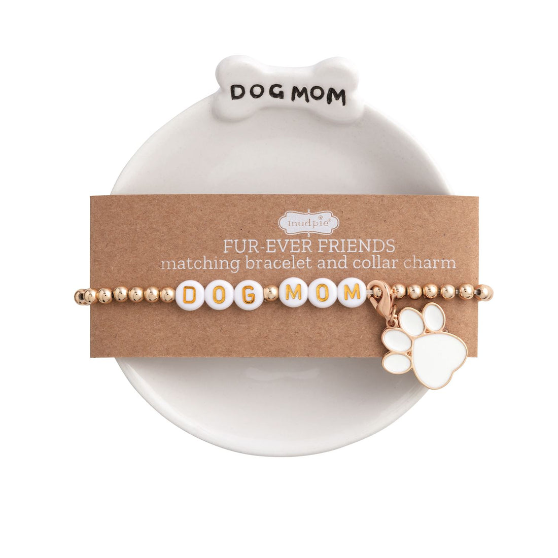Paw Print Trinket Dish Set