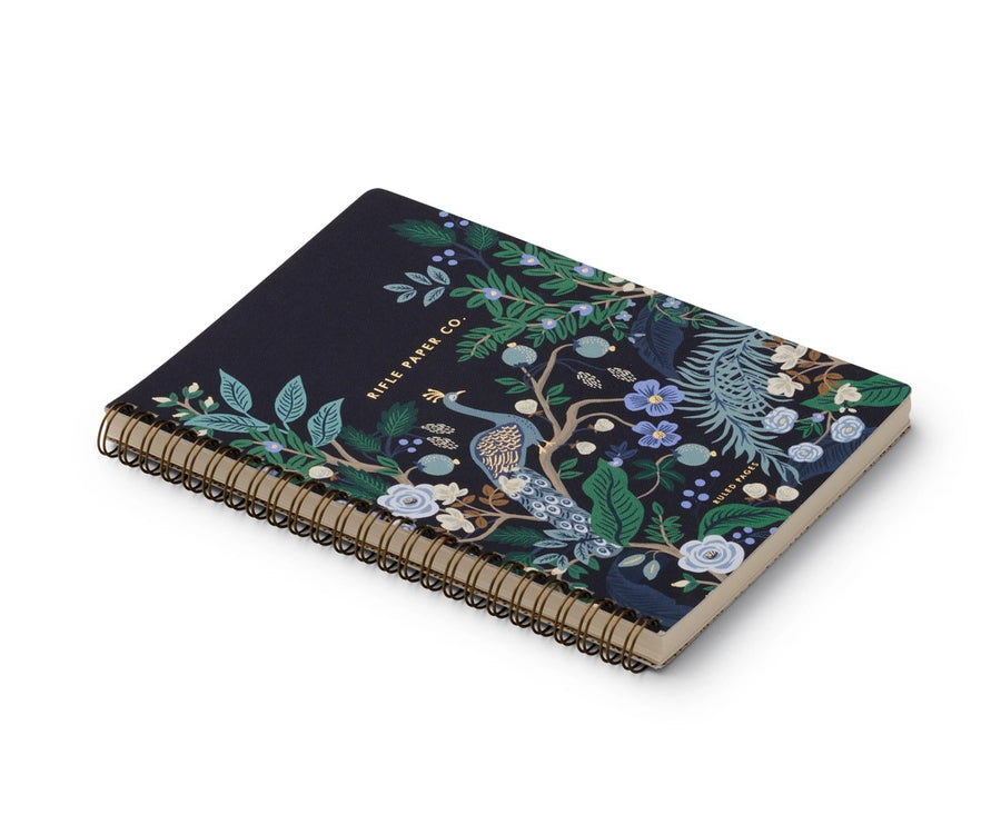 Peacock Spiral Notebook