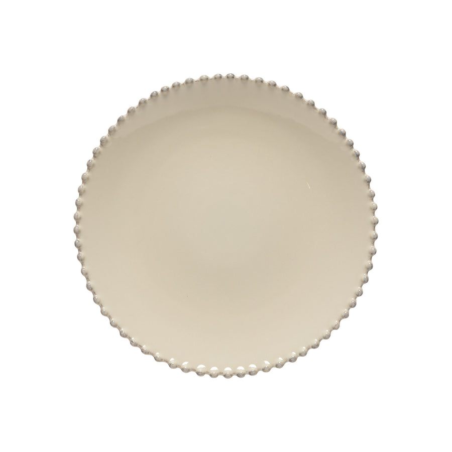 Pearl Cream Dinner Plate