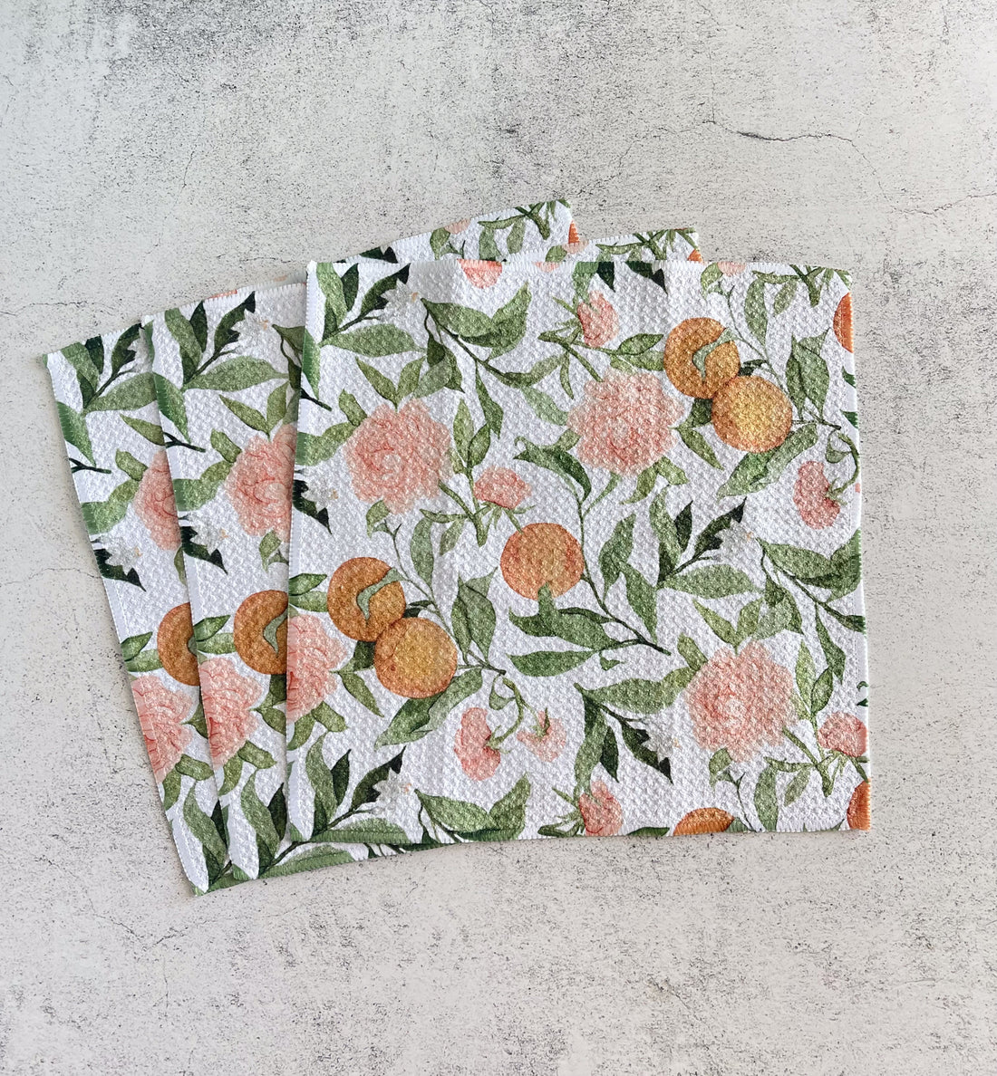 Peony For Your Thoughts Dishcloth Set
