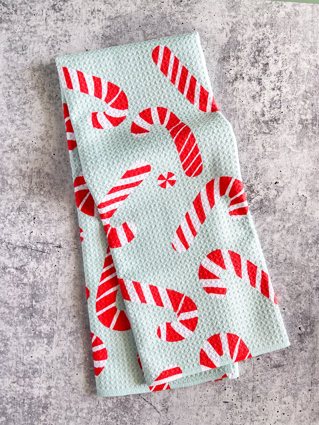 Peppermint Twist Tea Towel