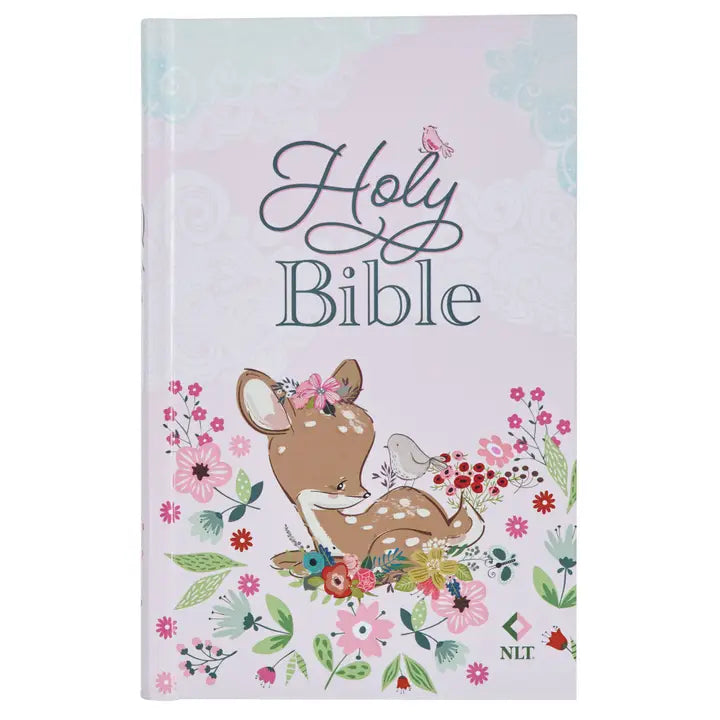 Pink Infant NLT Bible