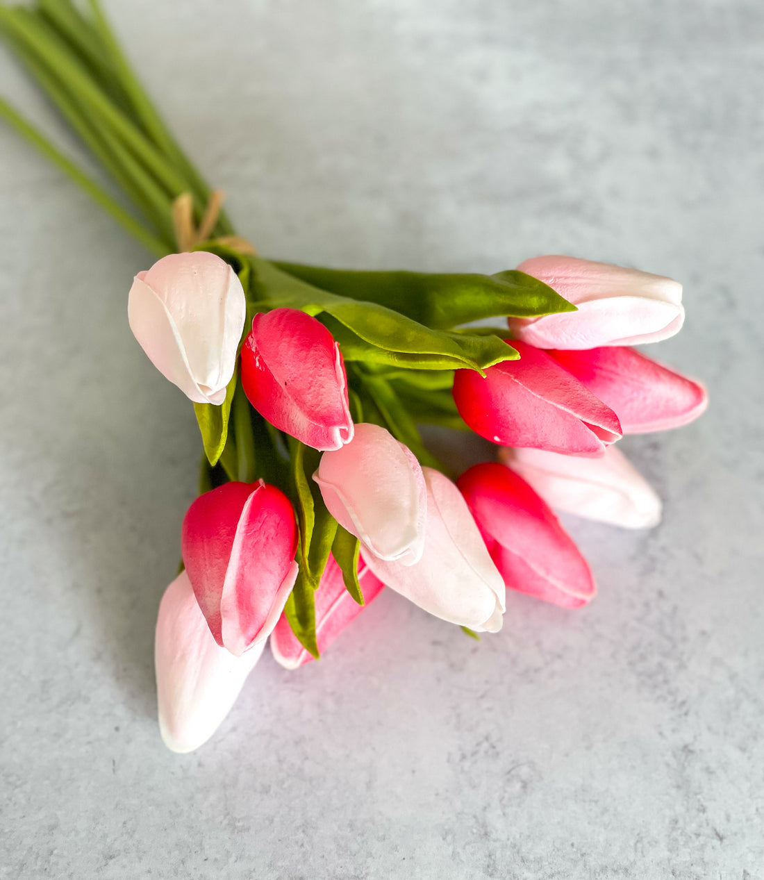 Pink Mixed Real Touch Tulip Bundle