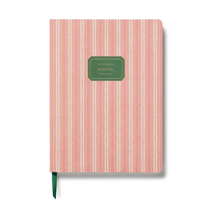 Rifle Paper Co Pinking Stripe Softcover Journal