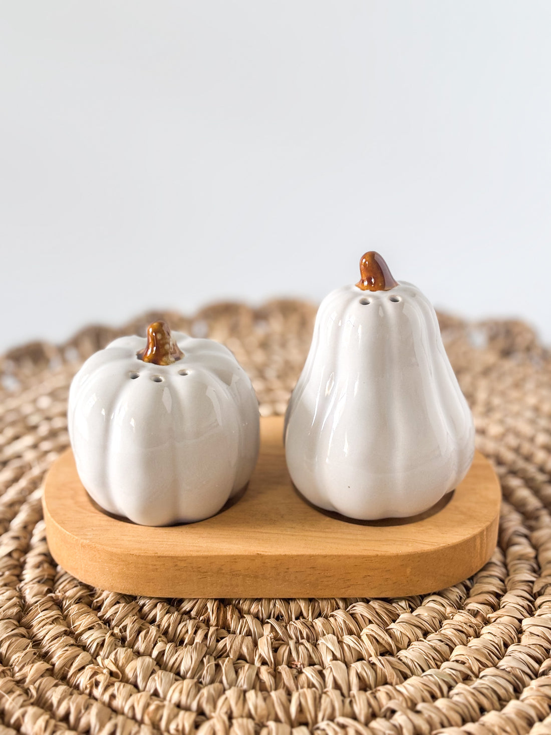 Pumpkin Salt And Pepper Set